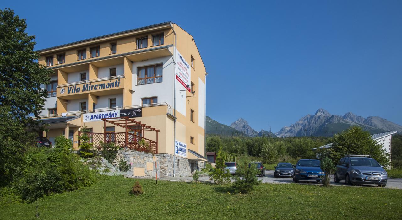 Miramonti Apartmany Vysoké Tatry Buitenkant foto